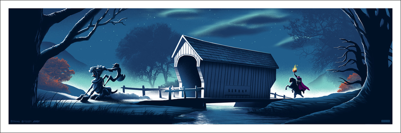 Mondo X Cyclops Print Works: The Legend of Sleepy Hollow, by JC Richard